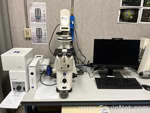Carl Zeiss Microimaging GmbH Axiovert 200M Inverted Microscope with Axiocam 705 Color USB Camera