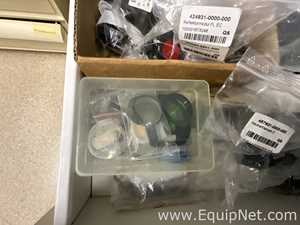 Lot of Various Carl Zeiss Microscope Objectives and Accessories plus Minolta X300s SLR Camera