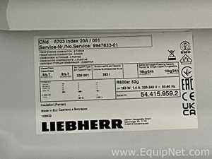 Liebherr CNd5703 Index20A/001 383 Litre Upright Laboratory Refrigerator Freezer