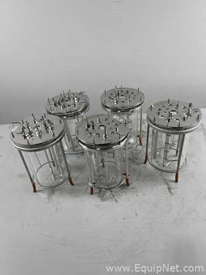 Lote de  Tanque - Contenedor de Presión Broadley James 5L Glass Bioreactor Vessel Assembly