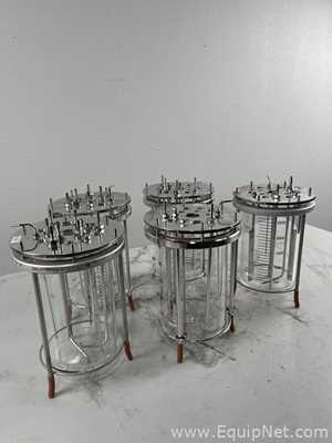 Lote de  Tanque - Contenedor de Presión Broadley James 5L Glass Bioreactor Vessel Assembly