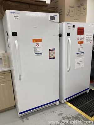 Lot of Two Fisherbrand Laboratory Refrigerator and Freezer