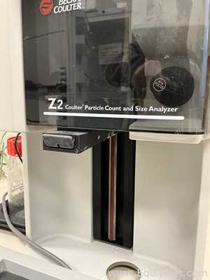 Beckman Coulter Z2 Particle Counter and Size Analyser
