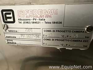 Fedegari Vertical Laboratory Autoclave