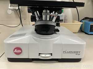 Microscópio Leitz Fluovert FU