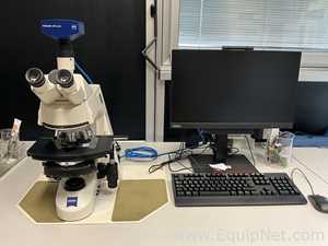 Carl Zeiss Microimaging GmbH Axioskop 2 Plus Microscope with Axiocam 305 Color USB Camera