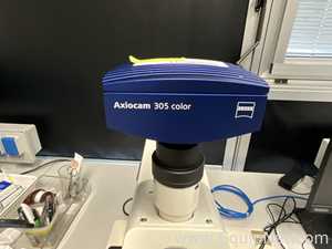 Carl Zeiss Microimaging GmbH Axioskop 2 Plus Microscope with Axiocam 305 Color USB Camera