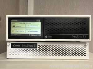 Essen BioScience IncuCyte S3 Blood Cell Analyzer with IncuStore S in HERAcell Incubator