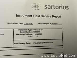 Essen BioScience IncuCyte S3 Blood Cell Analyzer with IncuStore S in HERAcell Incubator