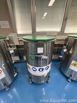 Sintesy Liquid Nitrogen Cryogenic Sample Storage System with Sintesy Environmental Monitoring System