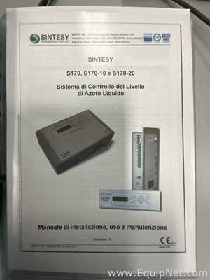 Sintesy Liquid Nitrogen Cryogenic Sample Storage System with Sintesy Environmental Monitoring System