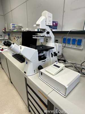 Carl Zeiss Microimaging GmbH Axiovert 200 Inverted Microscope with Axiocam 705 Color USB Camera