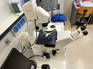 Carl Zeiss Microimaging GmbH Axiovert 200 Inverted Microscope with Axiocam 705 Color USB Camera