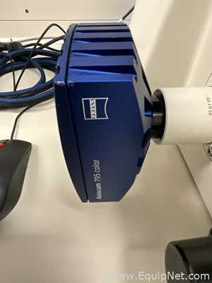 Carl Zeiss Microimaging GmbH Axiovert 200 Inverted Microscope with Axiocam 705 Color USB Camera