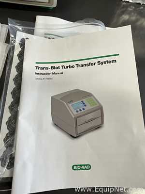 Lot of 2 off Bio Rad Trans-Blot Turbo System Electrophoresis Devices