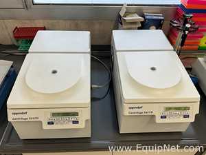 lote de  2 Centrífuga para Laboratórios Eppendorf 5417 R