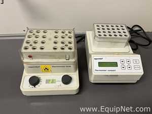 Lot of 2 off Eppendorf Heated Laboratory Mixers