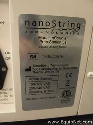 Nanostring Technologies nCounter Prep Station 5s Liquid Handling Robot