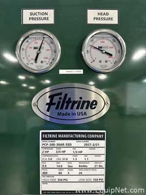 Enfriador Filtrine PCP-200-30AR-SSD
