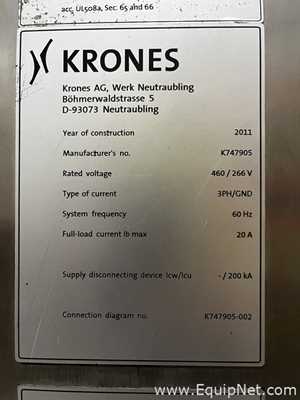 Linha de Envase de Líquidos Krones Autocol