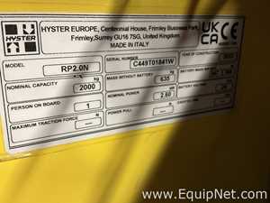 Empilhadeira Hyster Co RP2.0N