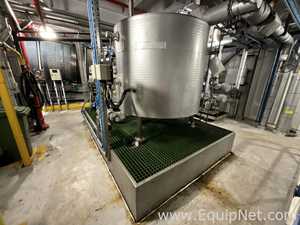 Teflon Storage and Distribution Skid with Bund and Mettler Toledo Balance