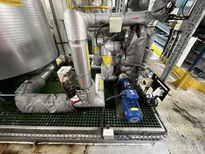 Teflon Storage and Distribution Skid with Bund and Mettler Toledo Balance