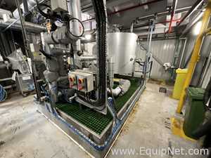 Teflon Storage and Distribution Skid with Bund and Mettler Toledo Balance
