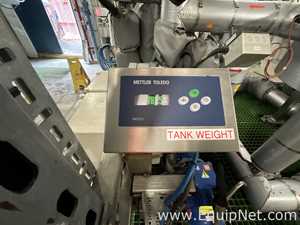 Teflon Storage and Distribution Skid with Bund and Mettler Toledo Balance