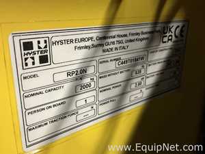 Empilhadeira Hyster Co RP2.0N