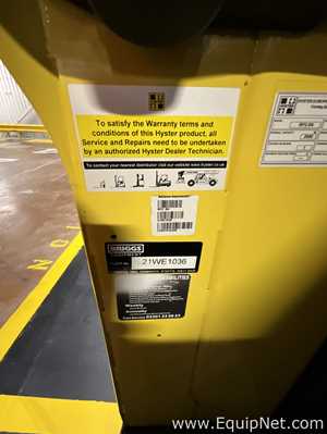 Hyster RP2.0N 2000Kg 24 Volt Ride On Pallet Truck with Battery Charger