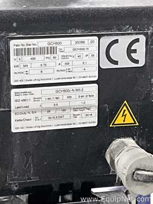 Polipasto LTM Lift Turn Move Ltd GCH500