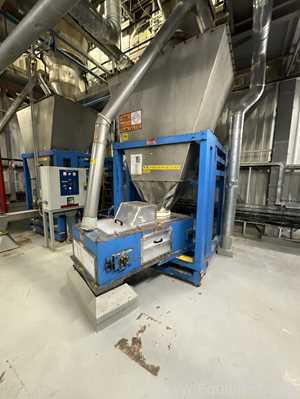 Alimentador de Tornillo Acero inoxidable Brabender Technologie DDW-H15/D-TSR150-2000
