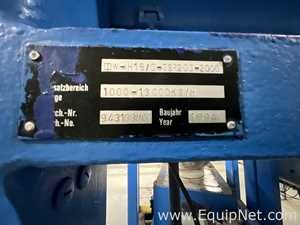 Alimentador de Tornillo Acero inoxidable Brabender Technologie DDW-H15/D-TSR150-2000