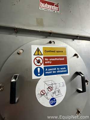 Alimentador de Parafuso aço inox Brabender Technologie DDW-H15/D-TSR150-2000