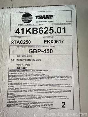 Enfriador Trane RTAC250 DEZ0HC2GXL3LYXBABXX1EX41PDAEX4