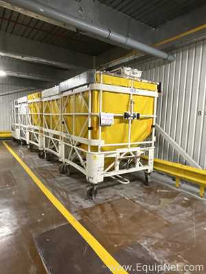 Lot of 1 Off Trolley Tote for Discharging Detergent Powder into Filling Line