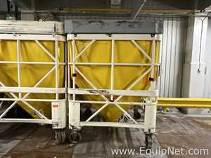 Lot of 1 Off Trolley Tote for Discharging Detergent Powder into Filling Line