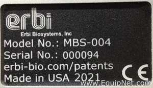 Biorreactor Erbi Biosystems MBS-004