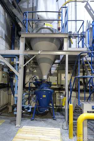 Simon Macawber Bulk Bag Unloader with Pneumatic Conveying System