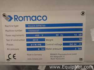 Selladora de Blíster Romaco Noack DPN760