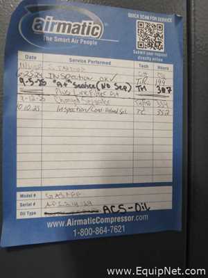 Atlas Copco GA37FF  Rotary Screw Air Compressor with Integrated Refrigerated Air Dryer and Tank