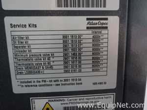 Atlas Copco GA37FF  Rotary Screw Air Compressor with Integrated Refrigerated Air Dryer and Tank
