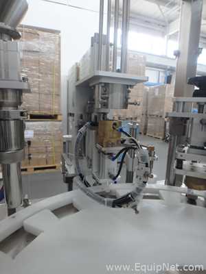 Rigao RGA-GFX250 Jar Filler and Capper with Markham Laser Coder