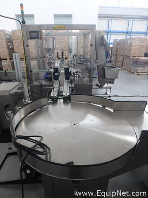 Rigao RGA-GFX250 Jar Filler and Capper with Markham Laser Coder
