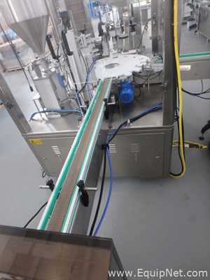 Rigao RGA-GFX250 Jar Filler and Capper with Markham Laser Coder