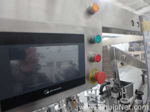Rigao RGA-GFX250 Jar Filler and Capper with Markham Laser Coder