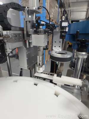 Rigao RGA-GXY30A Jar Filler and Capper with Markham Laser Coder