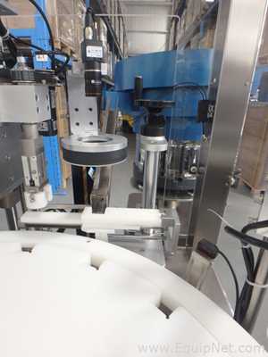 Rigao RGA-GXY30A Jar Filler and Capper with Markham Laser Coder