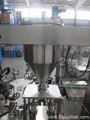 Rigao RGA-GXY30A Jar Filler and Capper with Markham Laser Coder